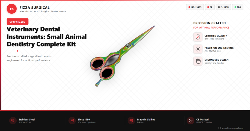 Veterinary Dental Instruments: Small Animal Kit Guide 2 veterinary dental instruments small animal banner