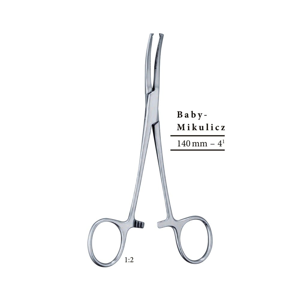 Baby-Mikulicz Hemostatic Forceps 1 Baby-Mikulicz Hemostatic Forceps (HF 04-440-00)