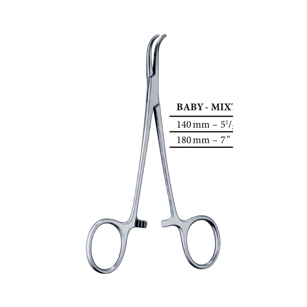 Baby-Mixter Hemostatic Forceps 1 Baby-Mixter Hemostatic Forceps (HF 04-220-02)