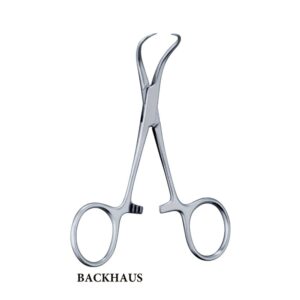 Backhaus Towel Forceps (HF 04-520-04-04)