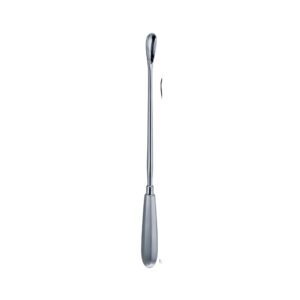Cuzzi Ovum Curette, Blunt, Back Serrated (GY 12-730-01)