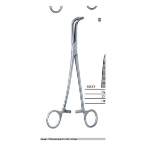 Gray Kidney Pedicle and Gall Duct Forceps (HF 04-401-02)