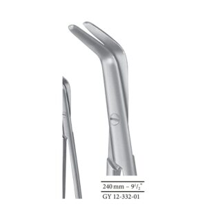Obstetrics - Gynecology Instruments 60 Kieback Parametrium Scissors (GY 12-332-01)