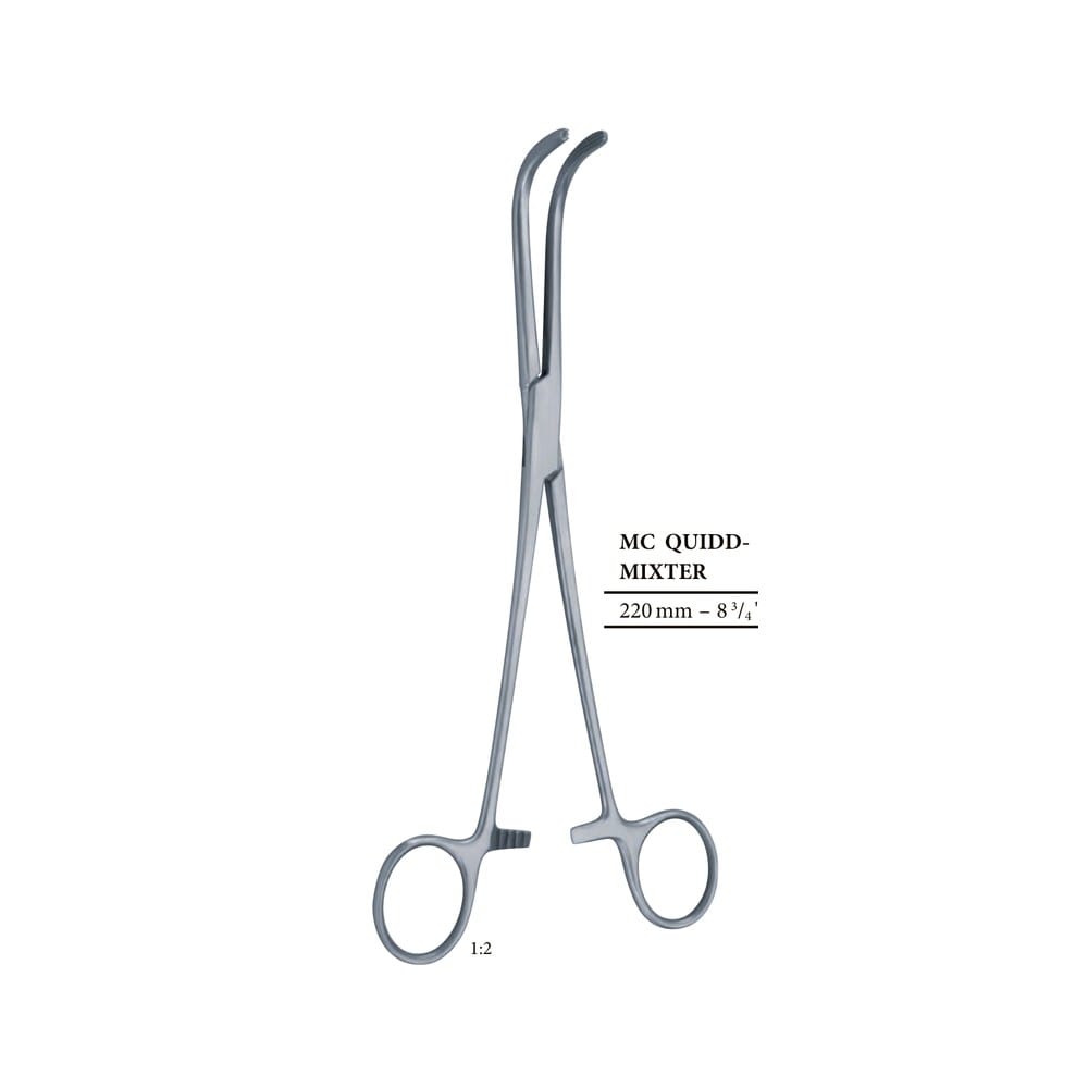McQuidd-Mixter Hemostatic Forceps 1 McQuidd-Mixter Hemostatic Forceps (HF 04-380-00)