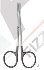 Metzenbaum Super-Cut Ceramic Scissors — Curved (SC 02-1026) 2 Metzenbaum Super-Cut Ceramic Scissors — Curved (SC 02-1026-02)