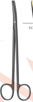 Metzenbaum TCC BlackLine Scissors — Curved 2 Metzenbaum TCC BlackLine Scissors — Curved (SC 02-1041-01)