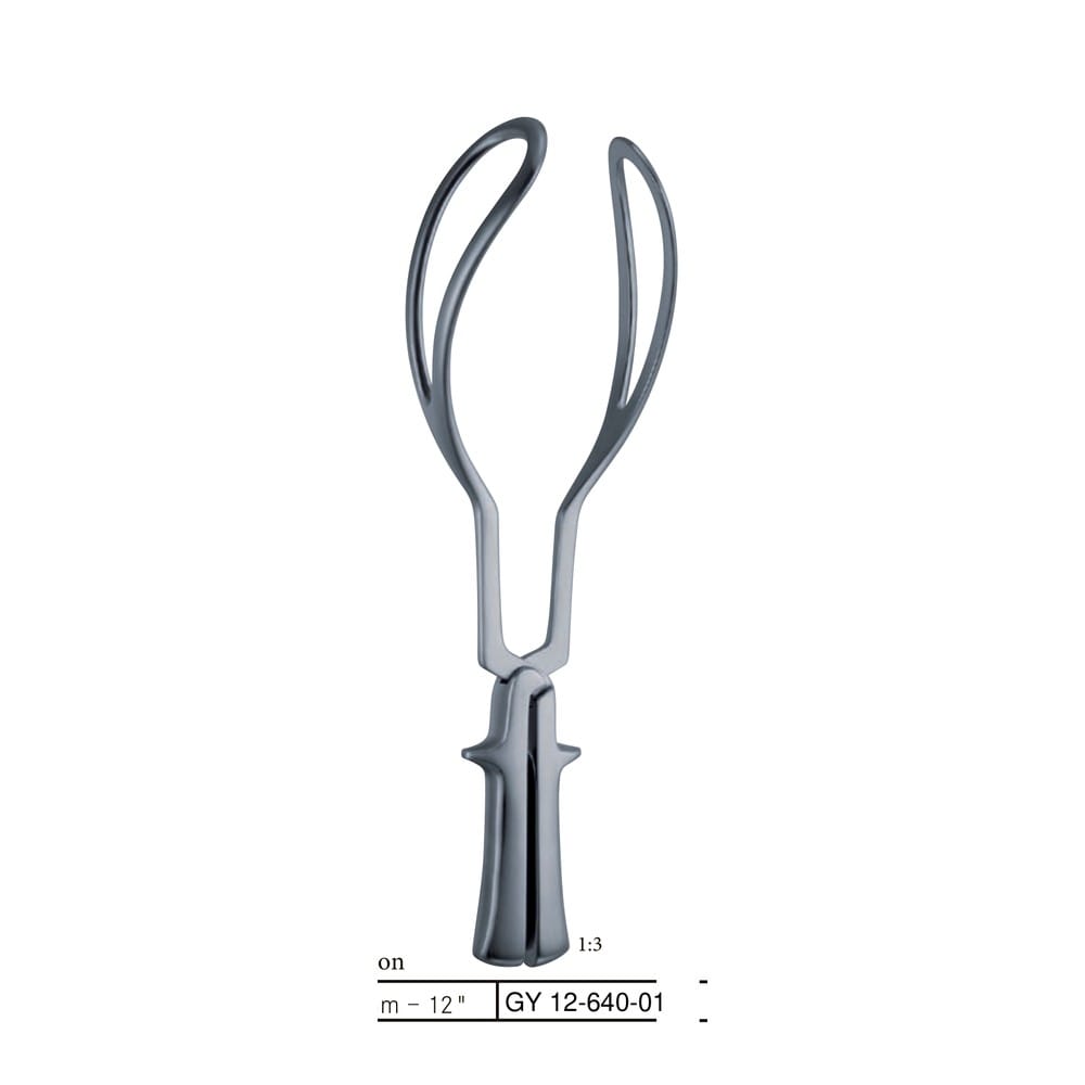 Simpson-Braun Obstetrical Forceps 1 Simpson-Braun Obstetrical Forceps (GY 12-645-02)