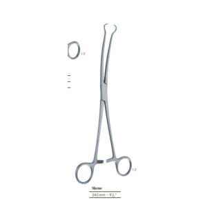 Obstetrics - Gynecology Instruments 83 Skene Uterine Tenaculum Forceps (GY 12-375-00)