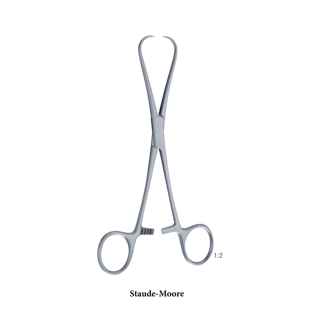 Staude-Moore Uterine Tenaculum Forceps 1 Staude-Moore Uterine Tenaculum Forceps (GY 12-365-0)